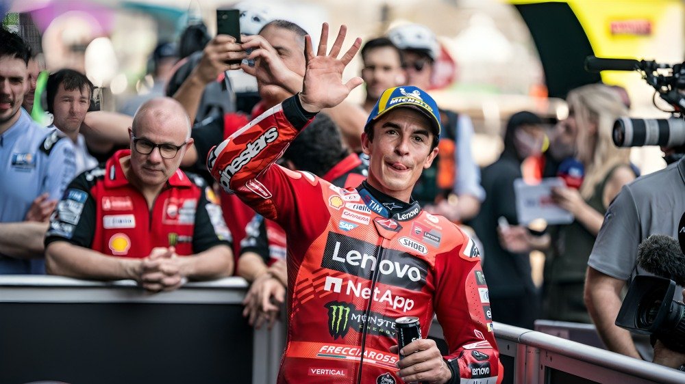 Márquez entrena como