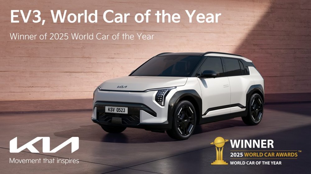 EV3 galardonado como Auto del Año 2025 por su innovación, diseño avanzado y liderazgo en movilidad eléctrica.