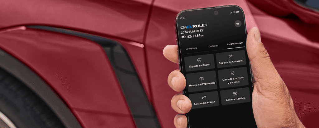 myChevrolet App y funciones de OnStar Pets