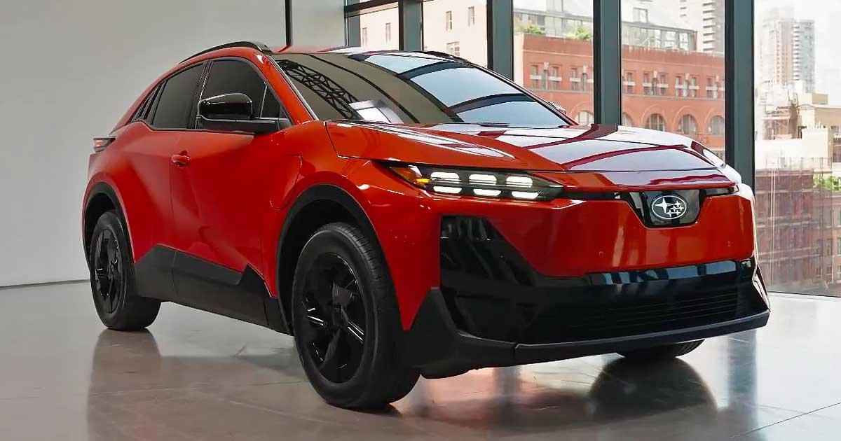 Subaru Uncharted EV SUV eléctrico con diseño deportivo