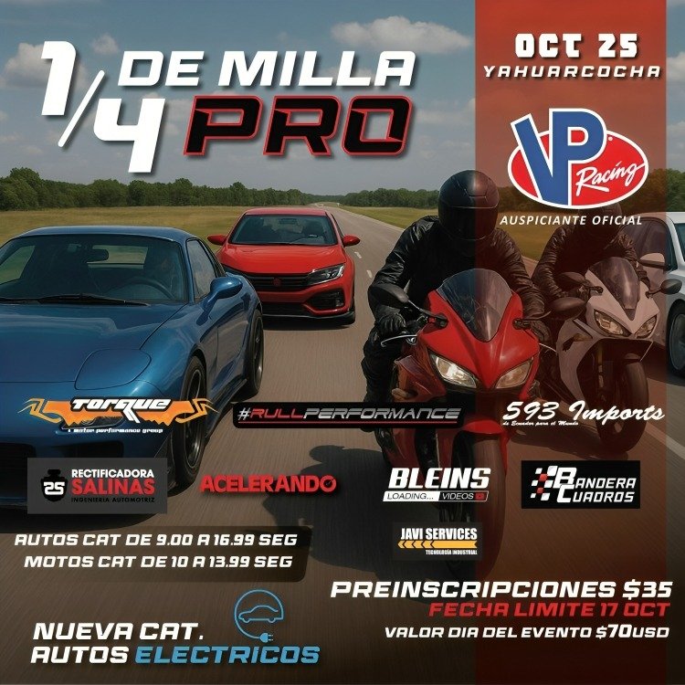 Fiesta del 14 de milla Pro