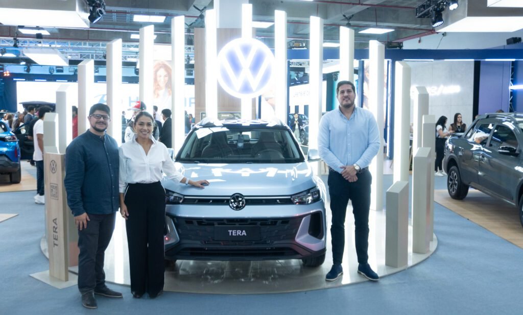 Nuevo Volkswagen Tera en Ecuador presentado en Automundo 2025 como el SUV ícono de la marca.