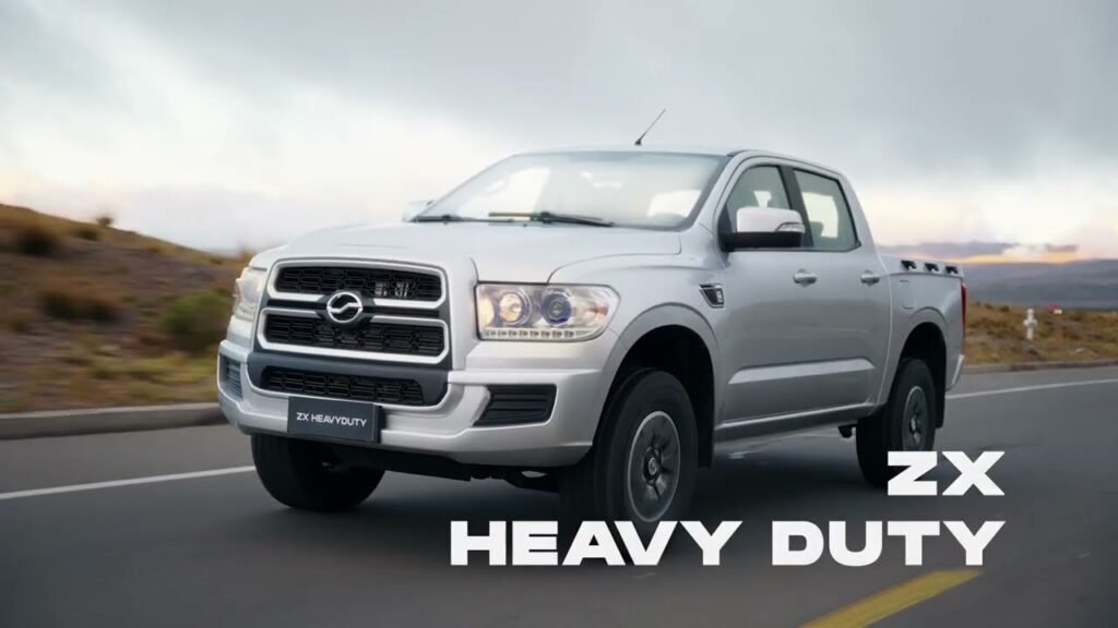 ZX Terralord Heavy Duty, camioneta robusta diseñada para trabajo pesado y alto rendimiento.