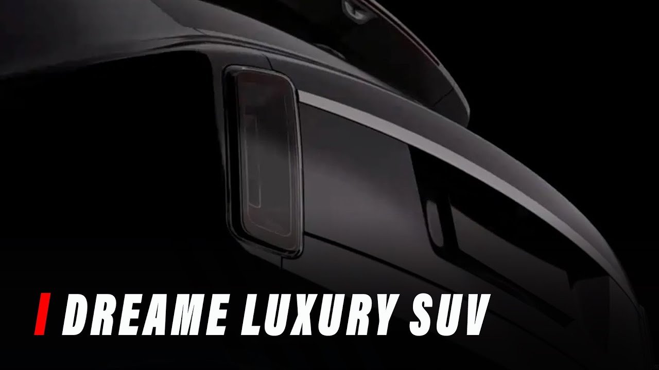 SUV de Dreame Auto inspirada en la Rolls-Royce Cullinan presentada como adelanto para el mercado chino.