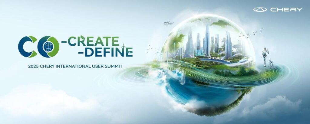 Chery presenta su ecosistema inteligente con innovación y tecnología en China 2025.
