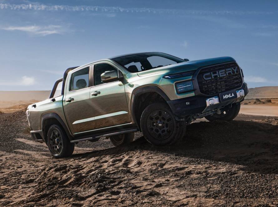 Camioneta Chery HIMLA presentada en América Latina