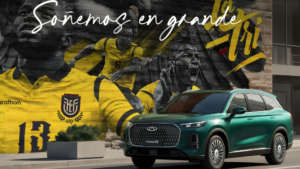 Chery auspiciante de la Selección Ecuatoriana de Fútbol por cinco años