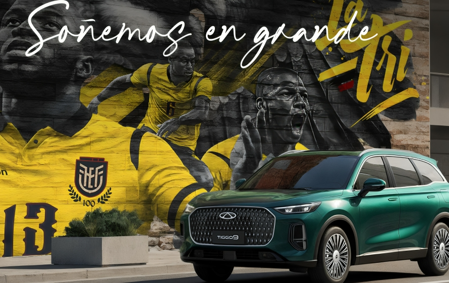 Chery auspiciante de la Selección Ecuatoriana de Fútbol por cinco años