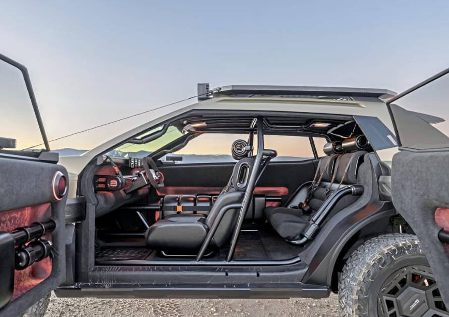 Nuevo Hyundai Crater volcán concept todoterreno con llantas de 18 pulgadas y diseño robusto para exploración off-road en Ecuador