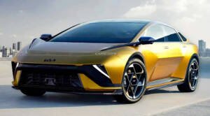 Renders del Kia EV8 GT, posible reemplazo eléctrico Kia Stinger con diseño deportivo