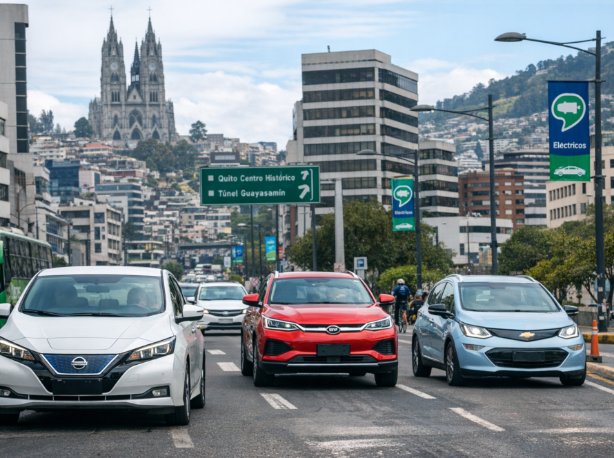 venta de autos eléctricos en Ecuador