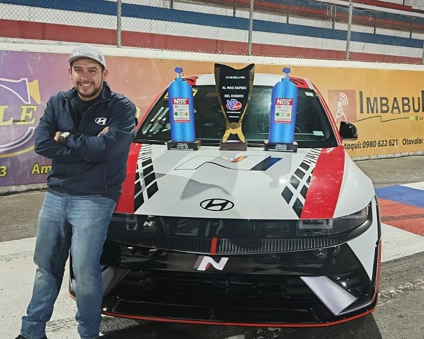 Hyundai IONIQ 5 N cuarto de milla Yahuarcocha