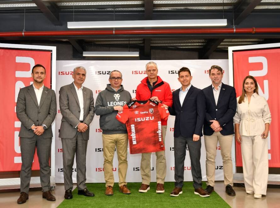 Isuzu auspicio Leones Fútbol Club