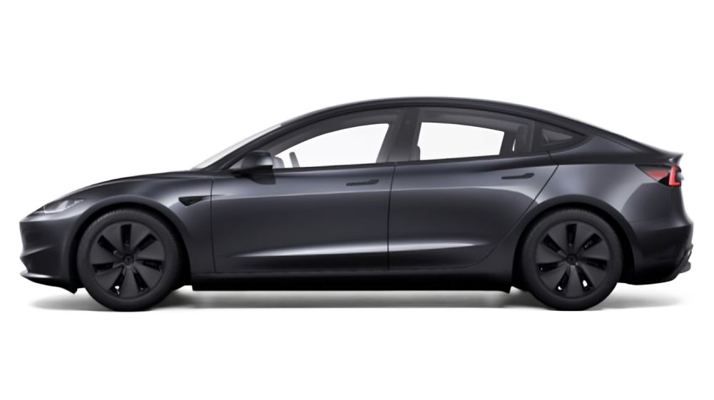 Tesla Model 3 blanco en carretera, referente en satisfacción de clientes en autos eléctricos en EE.UU.