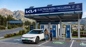 electrolinera exclusiva de Kia