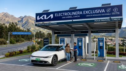 electrolinera exclusiva de Kia