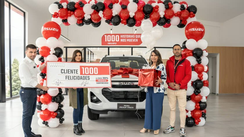 Pick-up Isuzu en Ecuador, marca que supera 1.000 unidades vendidas en el segmento