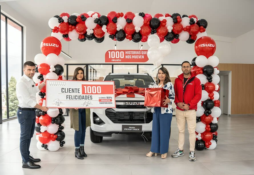 Pick-up Isuzu en Ecuador, marca que supera 1.000 unidades vendidas en el segmento