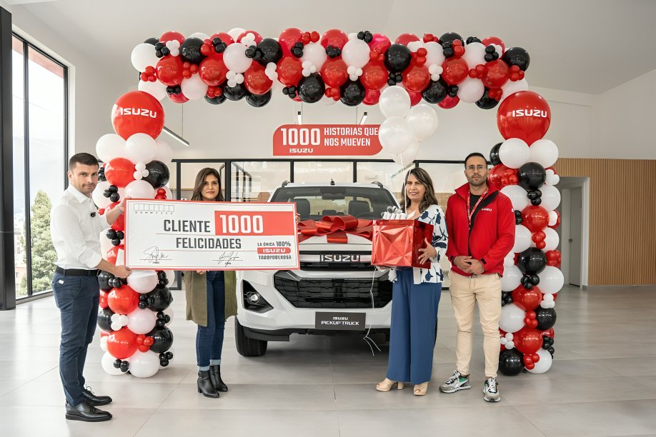 Pick-up Isuzu en Ecuador, marca que supera 1.000 unidades vendidas en el segmento