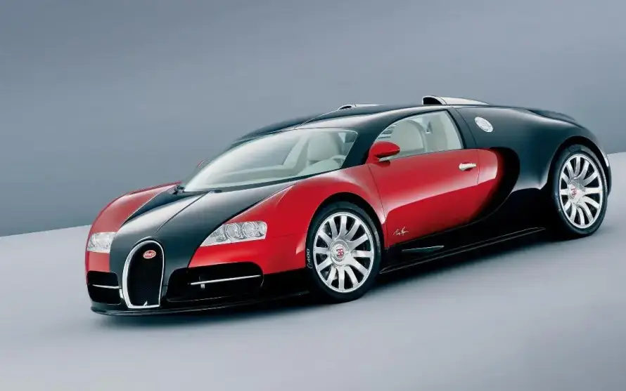 Collage con los cinco coches que sus marcas invirtieron cantidades ingentes de dinero: Lexus LFA, Volkswagen Phaeton, Toyota Supra A80, Lexus LS 400 y Bugatti Veyron