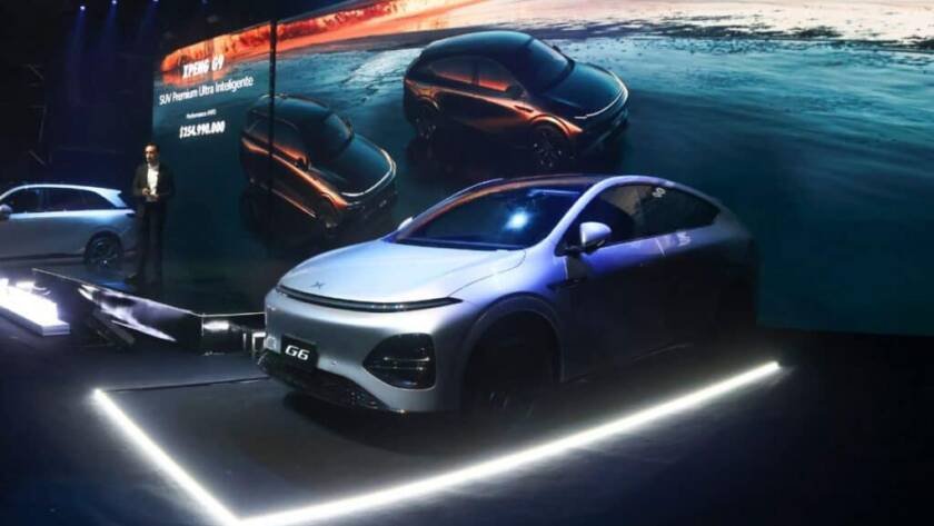 SUV eléctricas Xpeng G6 y G9, modelos que presenta la marca al llegar a Colombia con tecnología avanzada y precios desde $150 millones