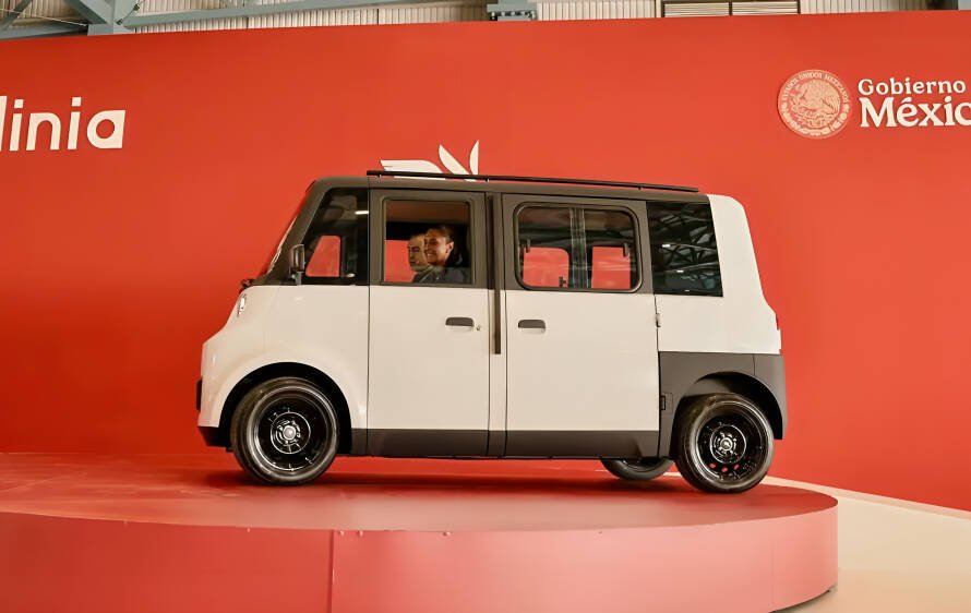 Olinia, primer vehículo eléctrico nacional de México, presentado por Claudia Sheinbaum en 2026