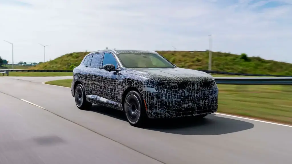 BMW iX5 eléctrico peso récord