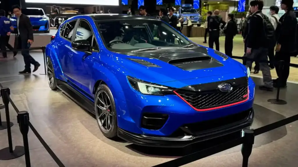 Prototipo del Subaru Performance-B STI Concept, modelo deportivo que pasará a producción con tracción integral y cambio manual
