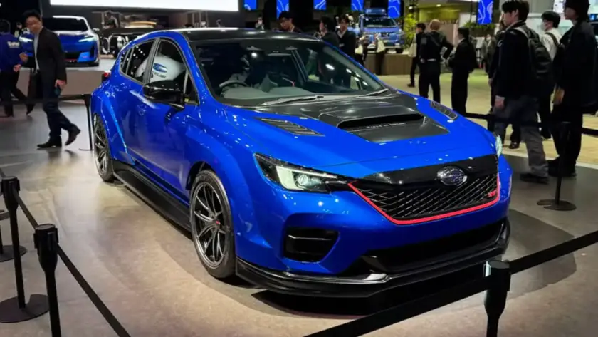 Prototipo del Subaru Performance-B STI Concept, modelo deportivo que pasará a producción con tracción integral y cambio manual