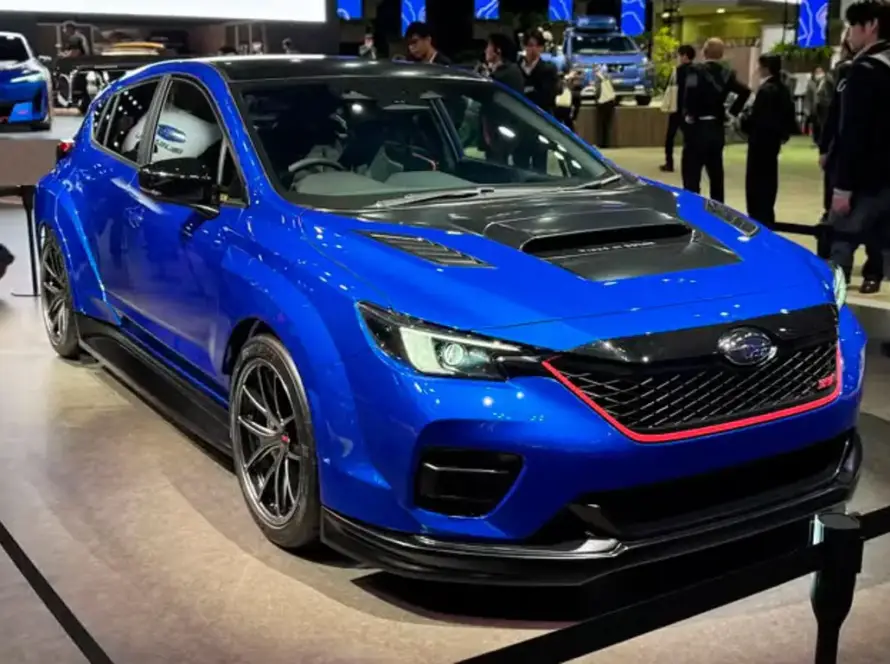 Prototipo del Subaru Performance-B STI Concept, modelo deportivo que pasará a producción con tracción integral y cambio manual