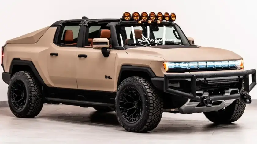 restyling brutal del Hummer EV