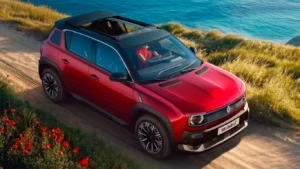 Esquema técnico de la plataforma de 800V como parte de los planes de Renault hasta 2029.