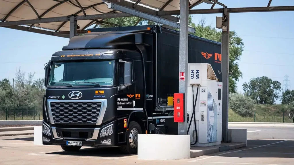 Hyundai hidrógeno robots Le Mans