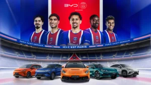 BYD se convierte en auspiciador oficial del Paris Saint-Germain por tres años. Conoce todos los detalles de la alianza entre el gigante automotriz y el bicampeón de la Champions League.