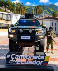 Patrulla Militar del Ecuador: Armacar, Aymesa y Autoexpress entregan la primera unidad al Comando Conjunto de las FF.AA.