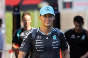 George Russell Mercedes durante el Gran Premio de Bélgica de Fórmula 1 tras un fin de semana complicado en Spa-Francorchamps.