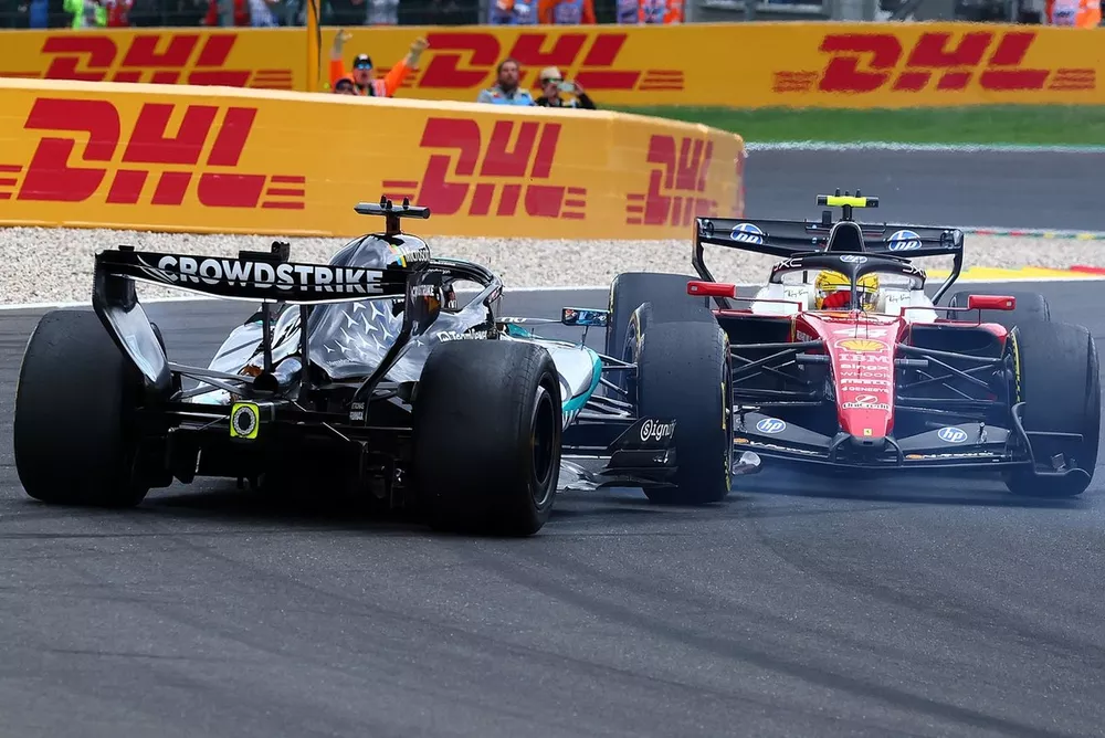 Monoplazas durante el Gran Premio de Bélgica 2026 en el circuito de Spa-Francorchamps.