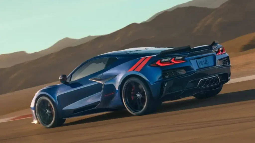 Presentación del nuevo Chevrolet Corvette Stingray con motor V8 atmosférico.