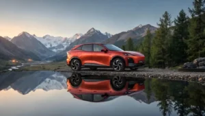 Vista exterior del crossover eléctrico mostrando el Changan Deepal S07 Max y su actualización en España.