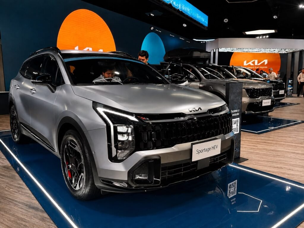 Kia presentó en el AutoShow Guayaquil 2026 sus nuevos modelos híbridos: Sportage, Sorento, Carnival y el renovado Seltos, con tecnología Full Hybrid.