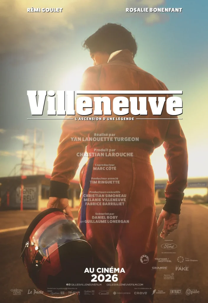 Gilles Villeneuve, leyenda de la Fórmula 1, protagonista de la película Villeneuve: Rise of a Champion