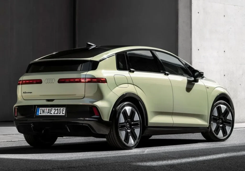 Audi A2 eléctrico e-tron, nuevo compacto premium de la marca con diseño enfocado en eficiencia.