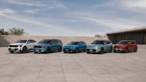 Gama completa de vehículos eléctricos e híbridos de Kia, con el portafolio de movilidad sostenible más amplio del Ecuador