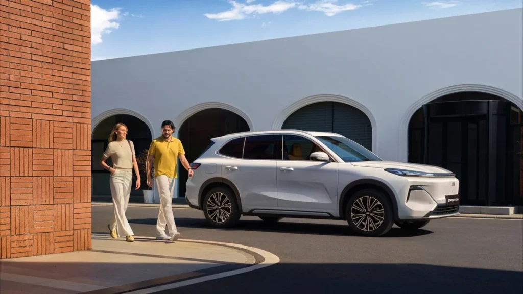 SUV Geely Starray EM-i híbrido enchufable presentado en Ecuador