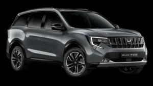 Mahindra XUV 7XO durante pruebas de seguridad