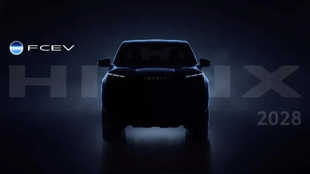 Toyota Hilux FCEV de hidrógeno, versión de pila de combustible presentada por Toyota