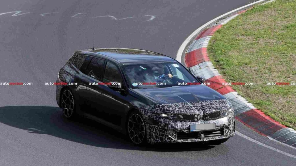 BMW i3 Touring: fotos espía en Nürburgring del familiar eléctrico Neue Klasse