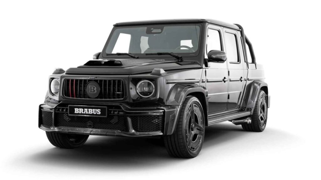 BRABUS P 900 Rocket Edition: la brutal pickup de 900 CV sobre el Clase G