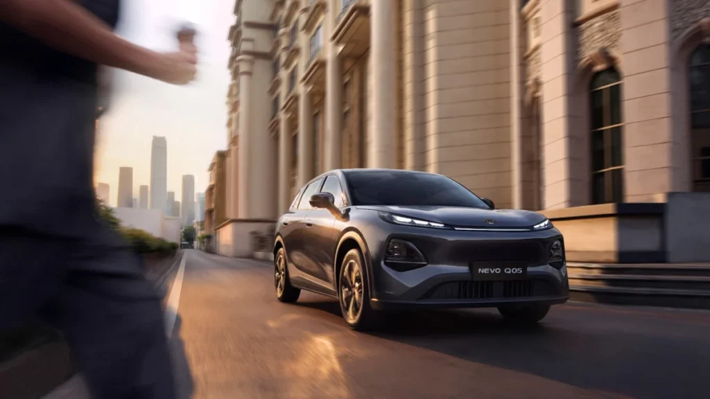 Presentación del SUV eléctrico Changan NEVO Q05 en Quito