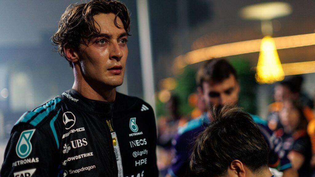 George Russell y su amarga temporada en Mercedes: 'Nada acaba de salir bien'